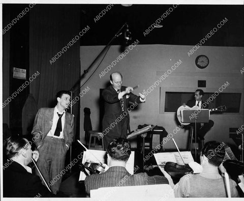 very young Frank Sinatra w Music Hall Theatre group 1728-14