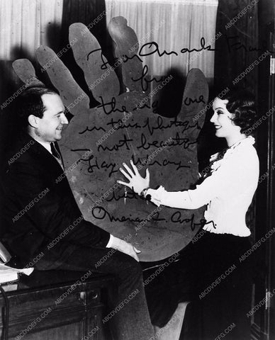 cool candid Fay Wray Merian C. Cooper King Kong promo 1733-11