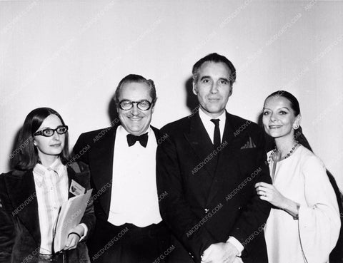 candid Christopher Lee Forrest J. Ackerman 1734-18