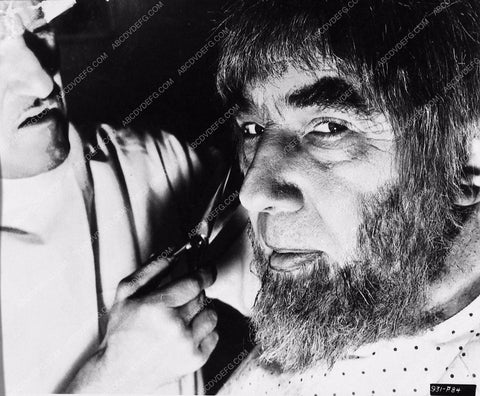 Jack Pierce classic makeup artist hard at work 1749-31
