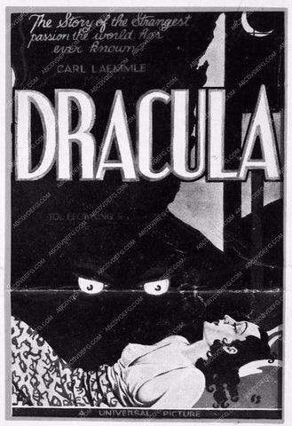 ad slick Bela Lugosi Dracula 1788-09