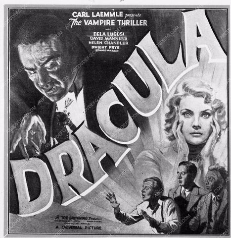 ad slick Bela Lugosi Dracula 1788-16