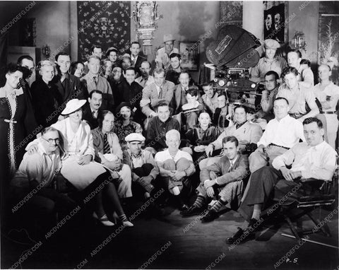 Bela Lugosi and cast with camera Shadows of Chinatown 1796-10