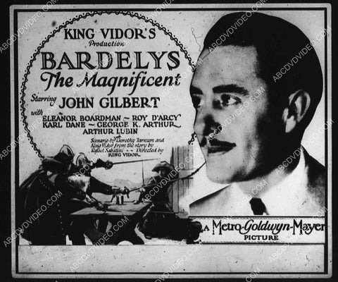 John Gilbert silent film Bardleys the Magnificent 1854-06