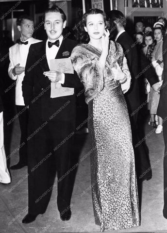 candid Hedy Lamarr out for the evening 1902-02
