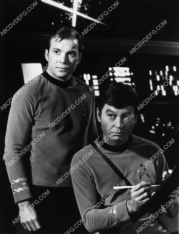 William Shatner DeForest Kelley TV Star Trek 1908-08