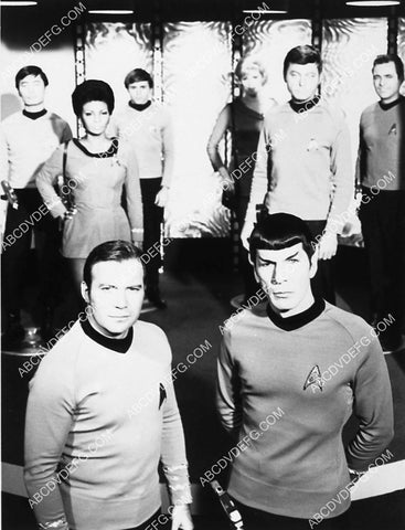 William Shatner Leonard Nimoy DeForest Kelley and the crew TV Star Trek 1908-15