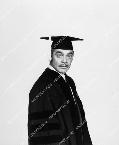 Clark Gable in cap and gown film Teacher's Pet 1909-14