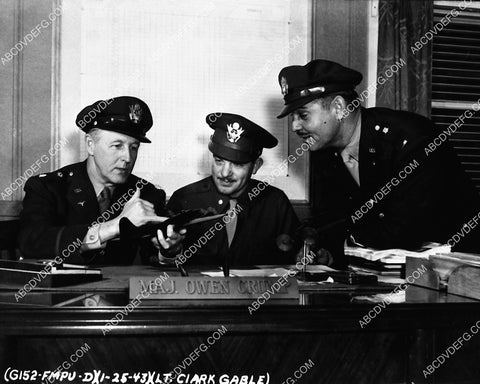 Clark Gable and officers 1909-17