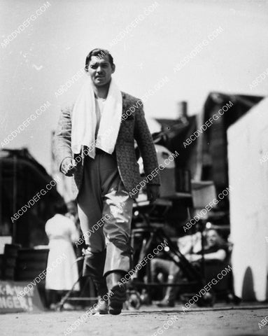 Clark Gable on studio backlot 1909-19
