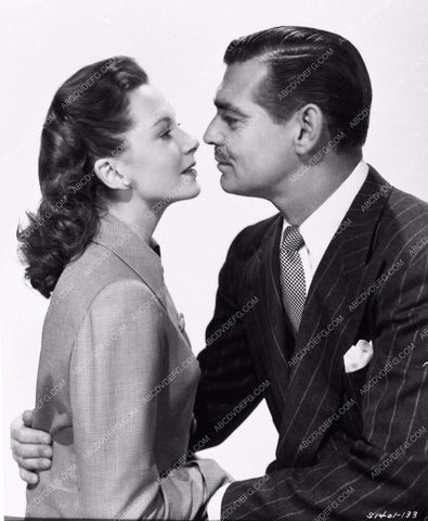 gereat twin profile portrait Clark Gable Deborah Kerr 1910-02