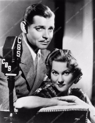 Clark Gable Lillian Emerson CBS Radio Microphone 1910-16