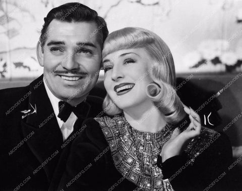 Clark Gable Norma Shearer newspaper crop marks removed cigarette 1910-30