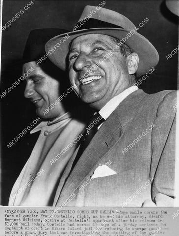 news crime photo Frank Costello and lawyer after posting bail 1913-25
