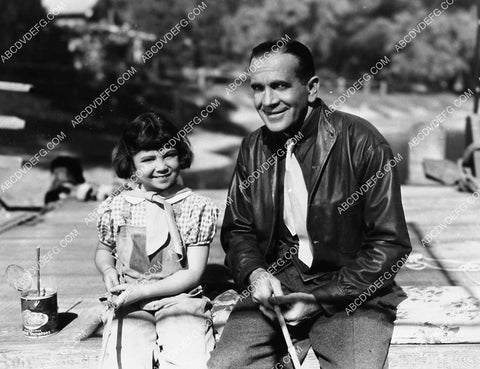 Sybil Jason Al Jolson do a little fishing on set film The Singing Kid 1915-14