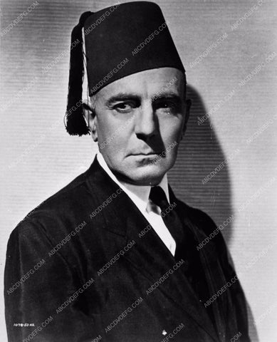 George Zucco wearing a fez for The Mummy's Hand 1933-10