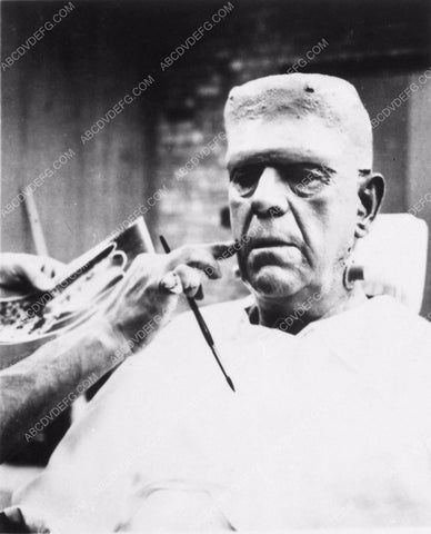 Boris Karloff portrait 1990-02