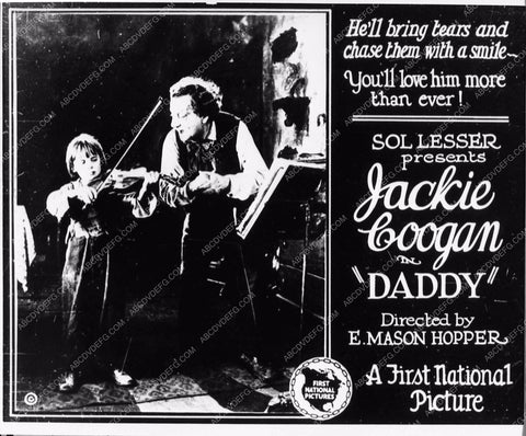 ad slick Jackie Coogan film Daddy 2010-06