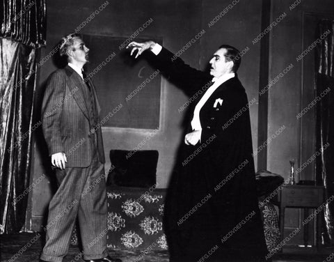 very rare Bela Lugosi as Dracula on stage play in Connecticut Simon Oakland 2034-01