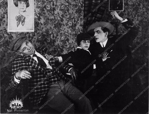 very rare Bela Lugosi Nat Pinkerton film scene photo 2037-30