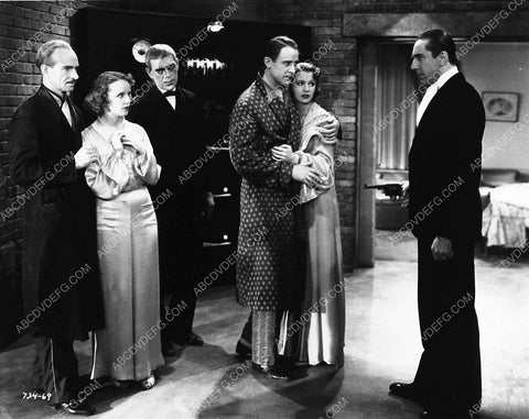 Boris Karloff Bela Lugosi Irene Ware Inez Courtney Lester Matthews film The Raven 2041-16