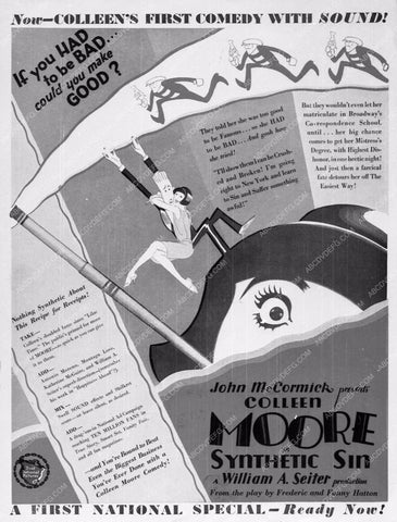 ad slick Colleen Moore Synthetic Sin 2048-30