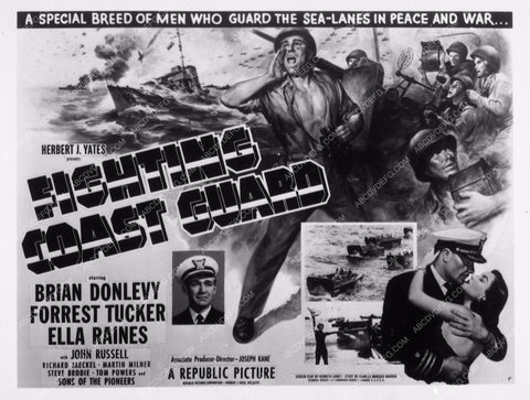 ad slick Brian Donlevy Fighting Coast Guard 2085-01