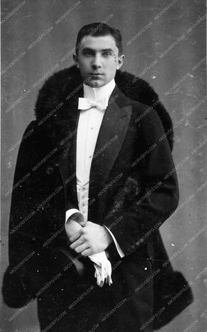 Bela Lugosi portrait formal wear and fur silent foreign circa 1913 2085-36
