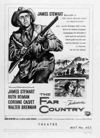 ad slick Jimmy Stewart The Far Country 2097-02
