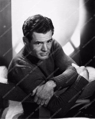 Robert Ryan seated in sweater portrait 2107-05