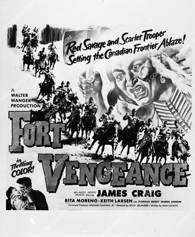 ad slick James Craig film Fort Vengeance 2114-01