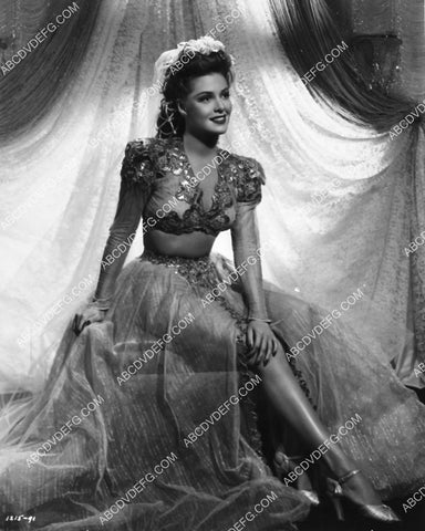 MGM model Janis Carter in Robert Kalloch wardrobe costume shot film I Married an Angel 2114-13