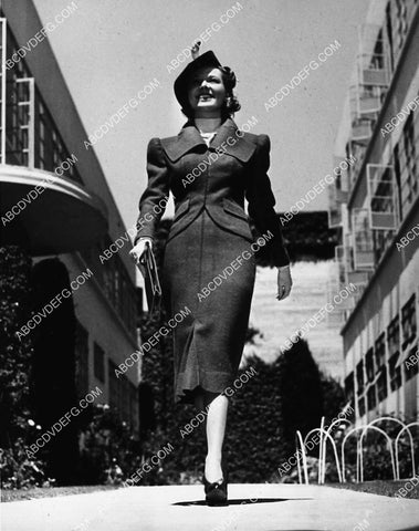 Florence Rice strolling by the studio offices 2114-19