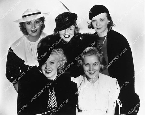 Drue Leyton Claire Trevor Pat Patterson Alice Faye Rosemary Ames group portrait 2120-06