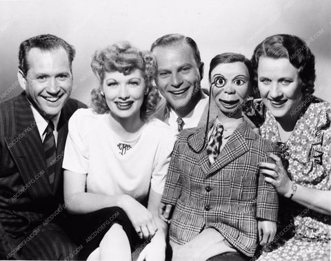 Edgar Bergen Charlie McCarthy Lucille Ball Jim & Marian Jordan 2137-15