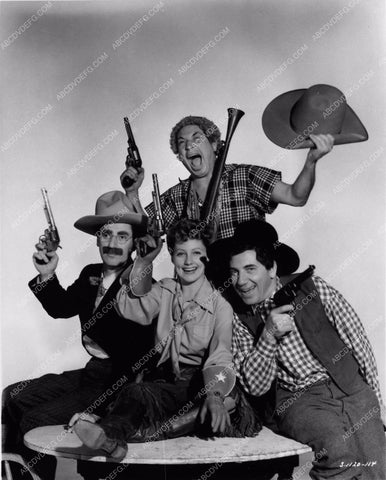 The Marx Brothers Groucho Harpo Chico Diana Lewis film Go West 2137-24