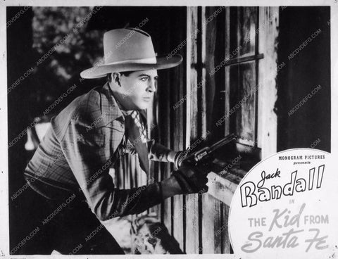 Jack Randall western film The Kid from Santa Fe 2158-34