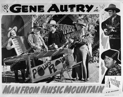 Gene Autry Polly Jenkins and her Plowboys film Man from Music Mountain 2190-24