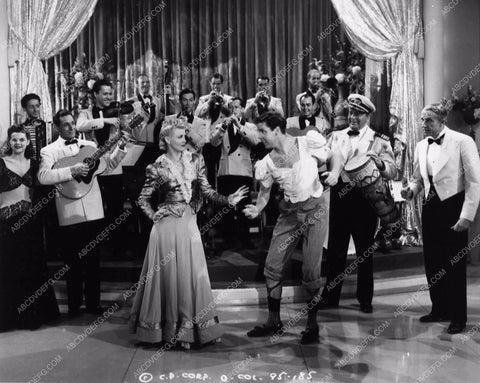 Penny Singleton Arthur Lake in garters film Blondie Goes Latin 2192-06
