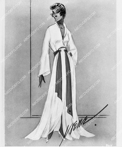 MGM Studios costume wardrobe sketch by Irene for film Easter Parade 2196-02