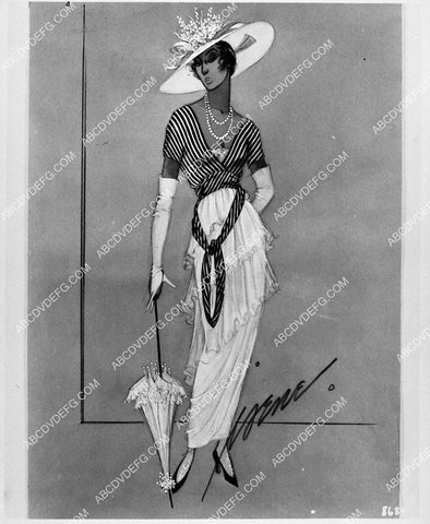 MGM Studios costume wardrobe sketch by Irene for film Easter Parade 2196-05