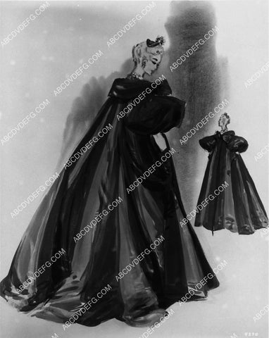 MGM Studios costume wardrobe sketch by Irene for film The Opposite Sex 2196-15
