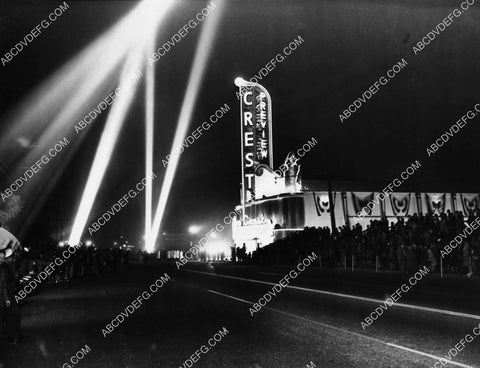 historic theatres Crest Preview Theatre marquee Los Angeles 2223-27