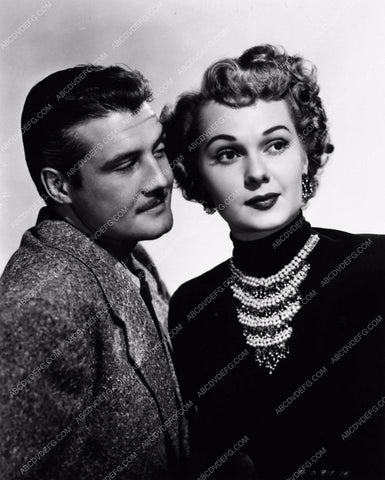 portrait George Reeves Adele Jergens film The Mutineers 2234-16