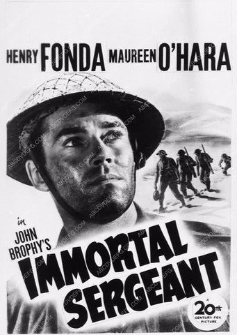 ad slick Henry Fonda film The Immortal Sergeant 2246b-02
