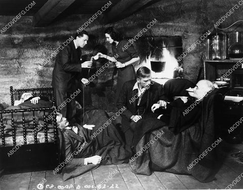 Boris Karloff Roger Pryor Jo Ann Sayers film The Man with Nine Lives 2256-33