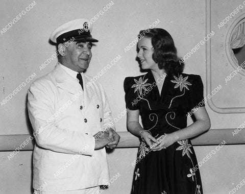 Eddie Polo Deanna Durbin behind the scenes 2275-22