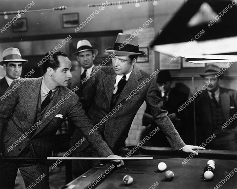 Ralph Bellamy and cast at the pool table 2290-34