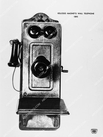 1895 Kellog magneto wall telephone 2373-04