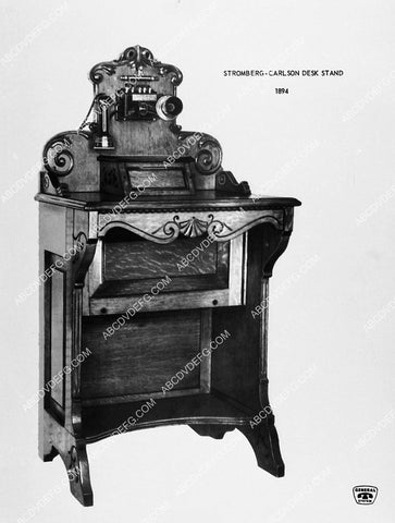 1894 Stromberg-Carlson telephone desk stand 2373-07
